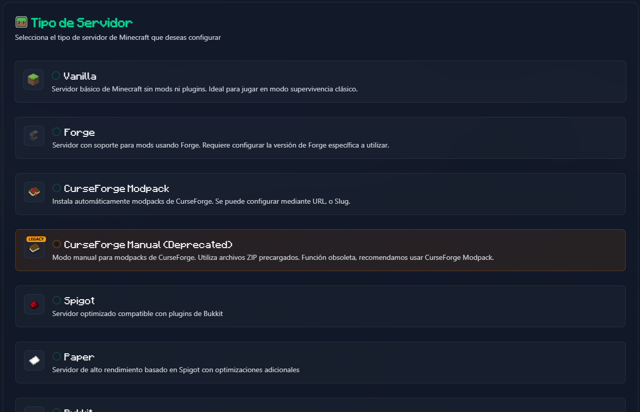 Minepanel Server Management